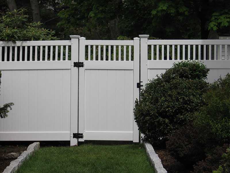 QZP-06（1830x2440MM）-PVC Privacy Fence With Closed Picket